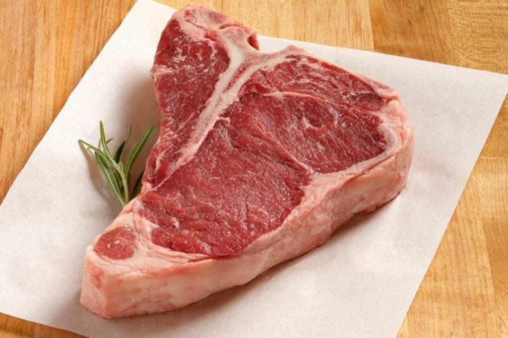 Usda Choice Angus Beef T-bone Steak - 1.36-3.50 Lbs - Price Per Lb